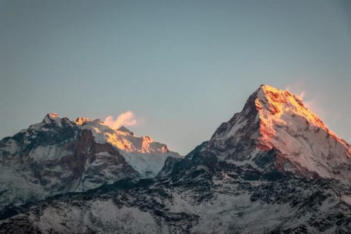 Annapurna Range view from Poon hill