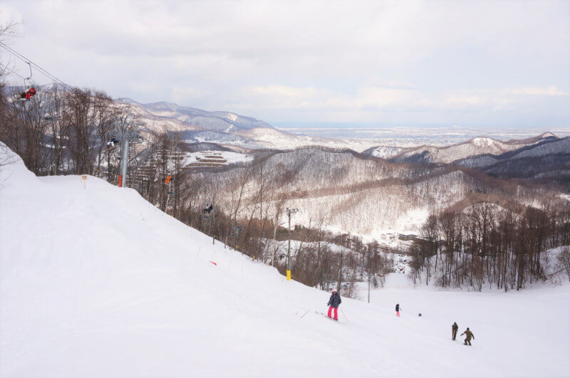 Skiing in Sapporo